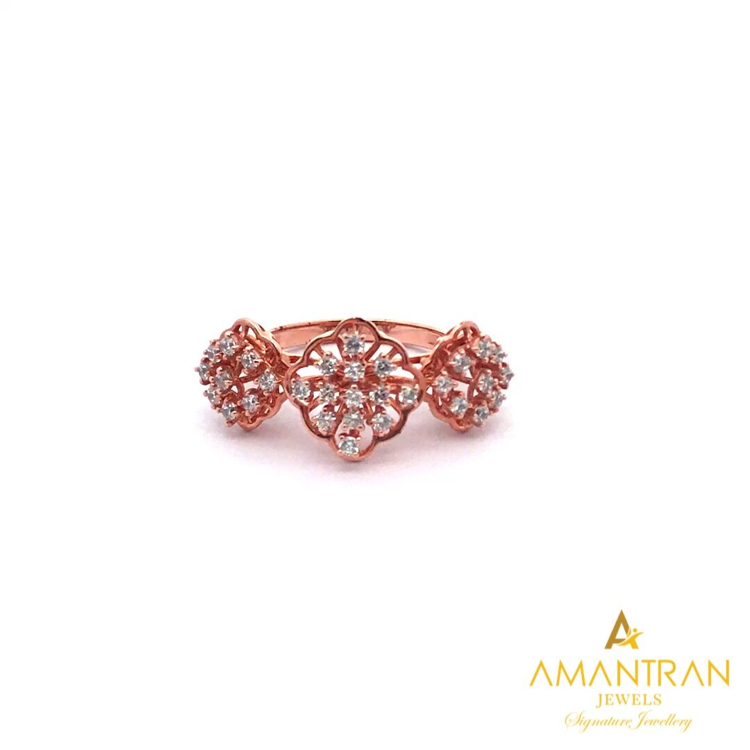 TRINITY BLOOM DIAMOND RING